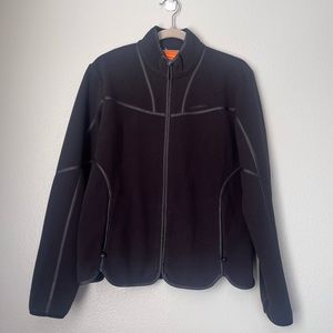 Merrell Women's Aeroblock Full Zip Fleece‎ Jacket Black Large Outdoors Casual